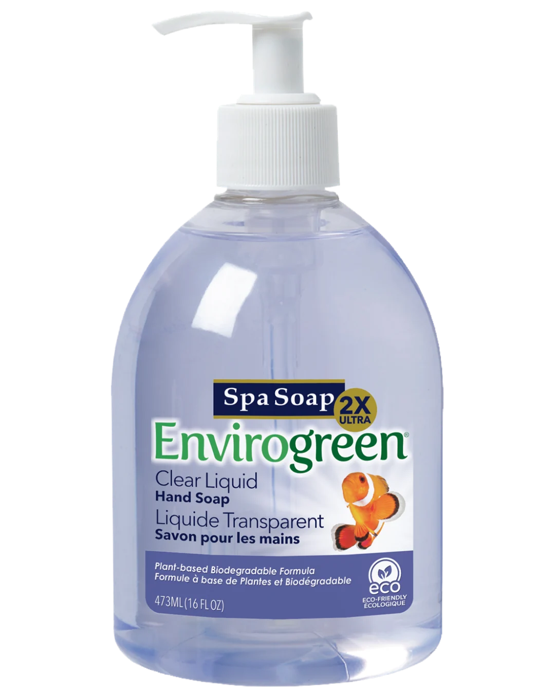 SpaSoap Envirogreen SpaSoap Envirogreen Clear 2X Liquid Hand Soap product image