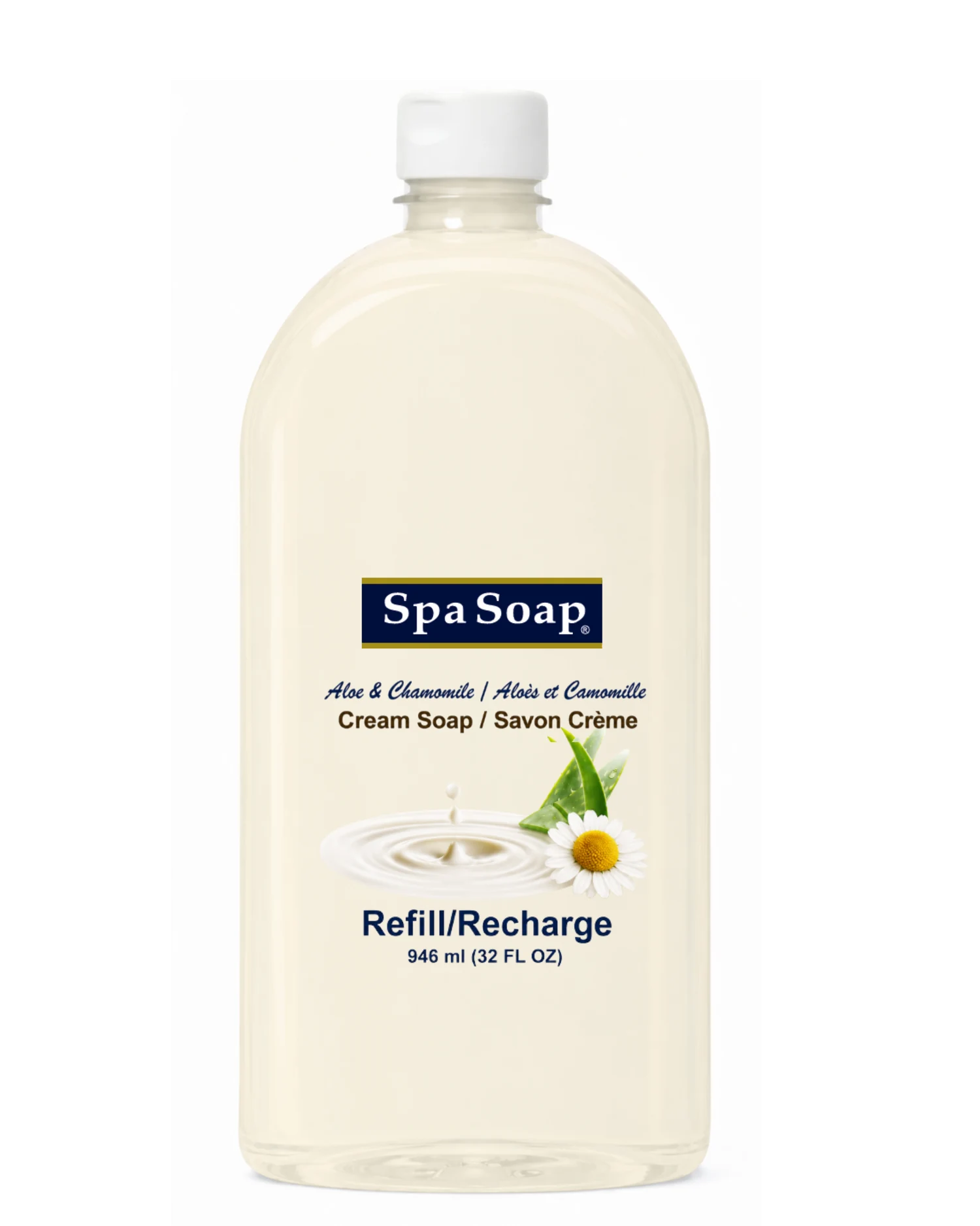SpaSoap SpaSoap Aloe & Chamomile Liquid Hand Soap Refill product image