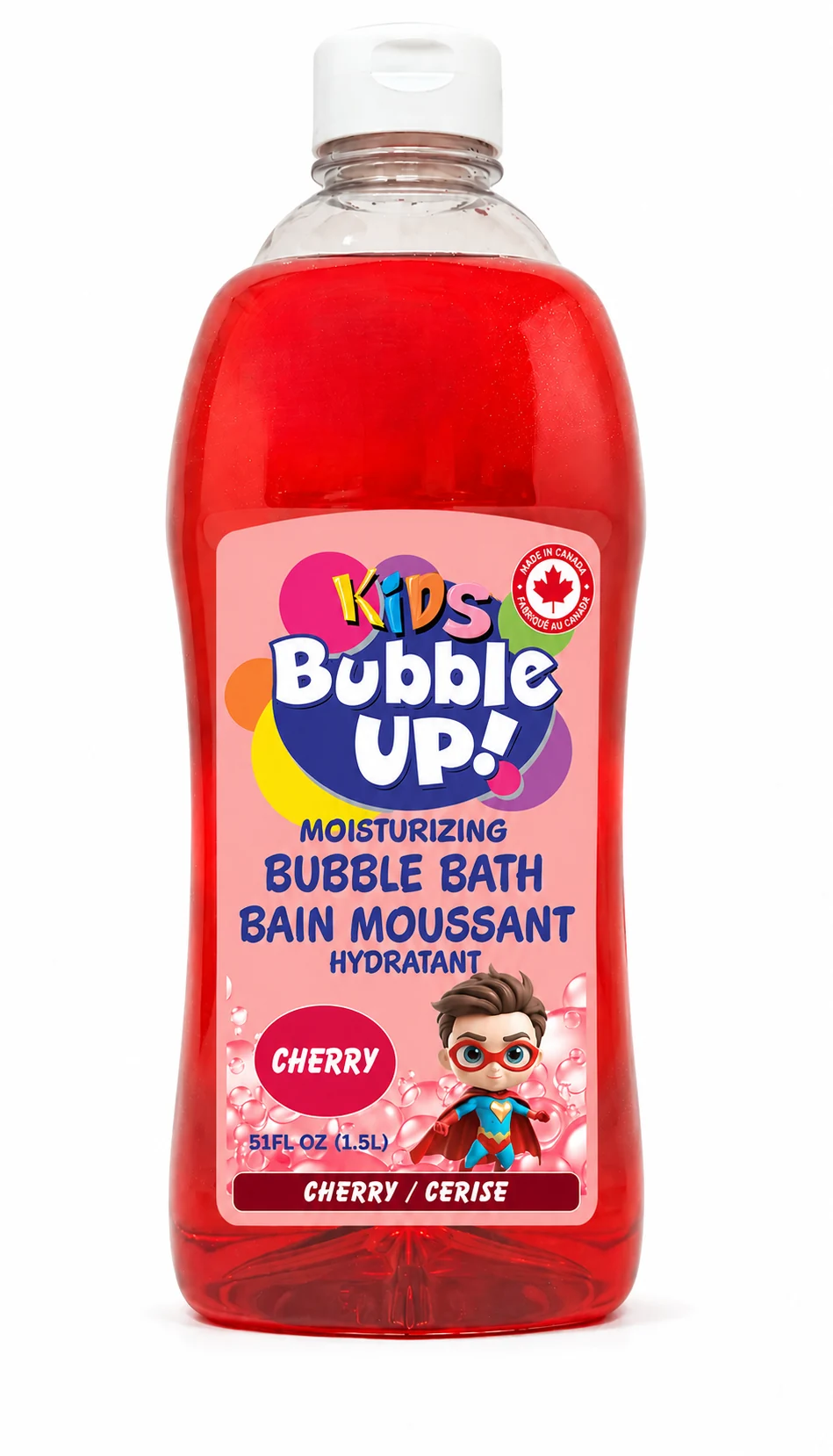 SpaSoap SpaSoap Cherry Bubble Up Kids Bubble Bath product image
