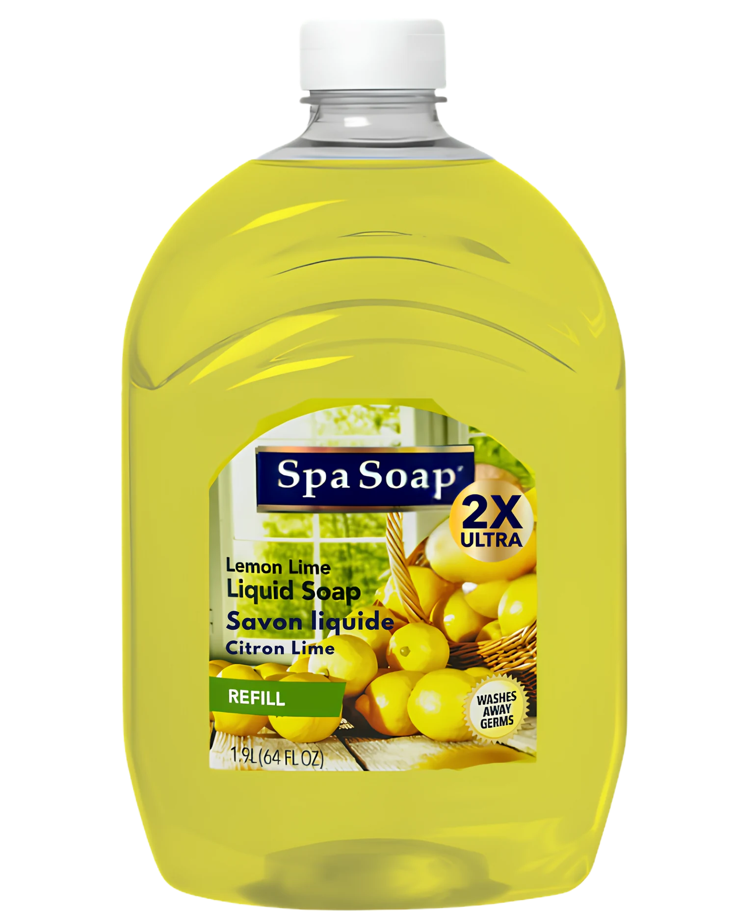 SpaSoap SpaSoap Lemon Lime Ultra 2X Liquid Hand Soap product image