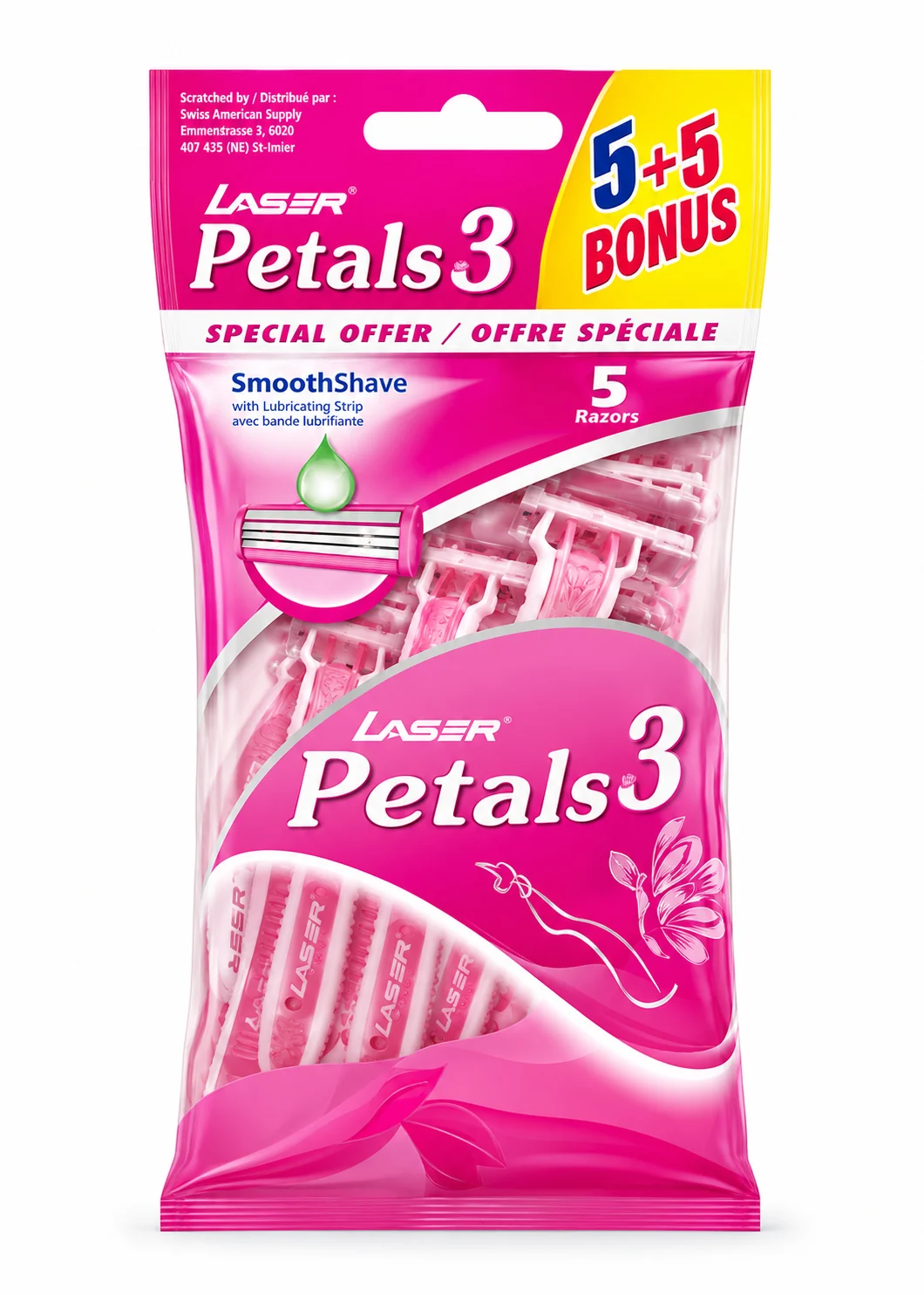 SpaSoap SpaSoap Women's Laser 5+5 Razors product image